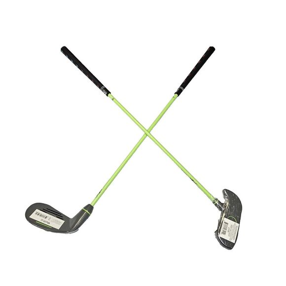 Tee-Up‎ Kids Right-Handed Iron Golf Club & Putter PGA Tour Green 32" 12-15 Year - Picture 1 of 9